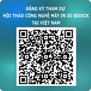 [THÔNG BÁO] HỘI THẢO CÔNG NGHỆ MÁY IN 3D TẠI VIỆT NAM