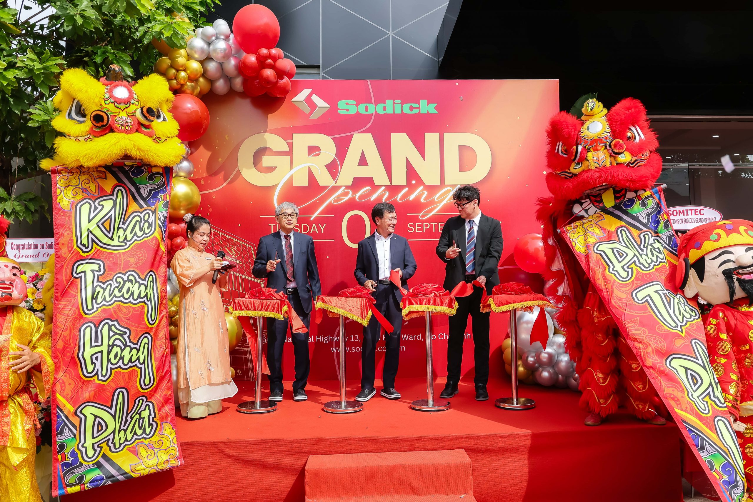 LỄ KHAI TRƯƠNG SHOWROOM MỚI CỦA SODICK VIETNAM